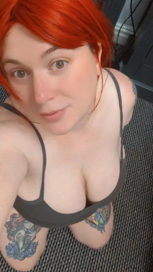 On my knees waiting for you 💋