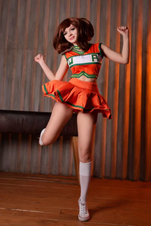 Uraraka cosplay by Evenink