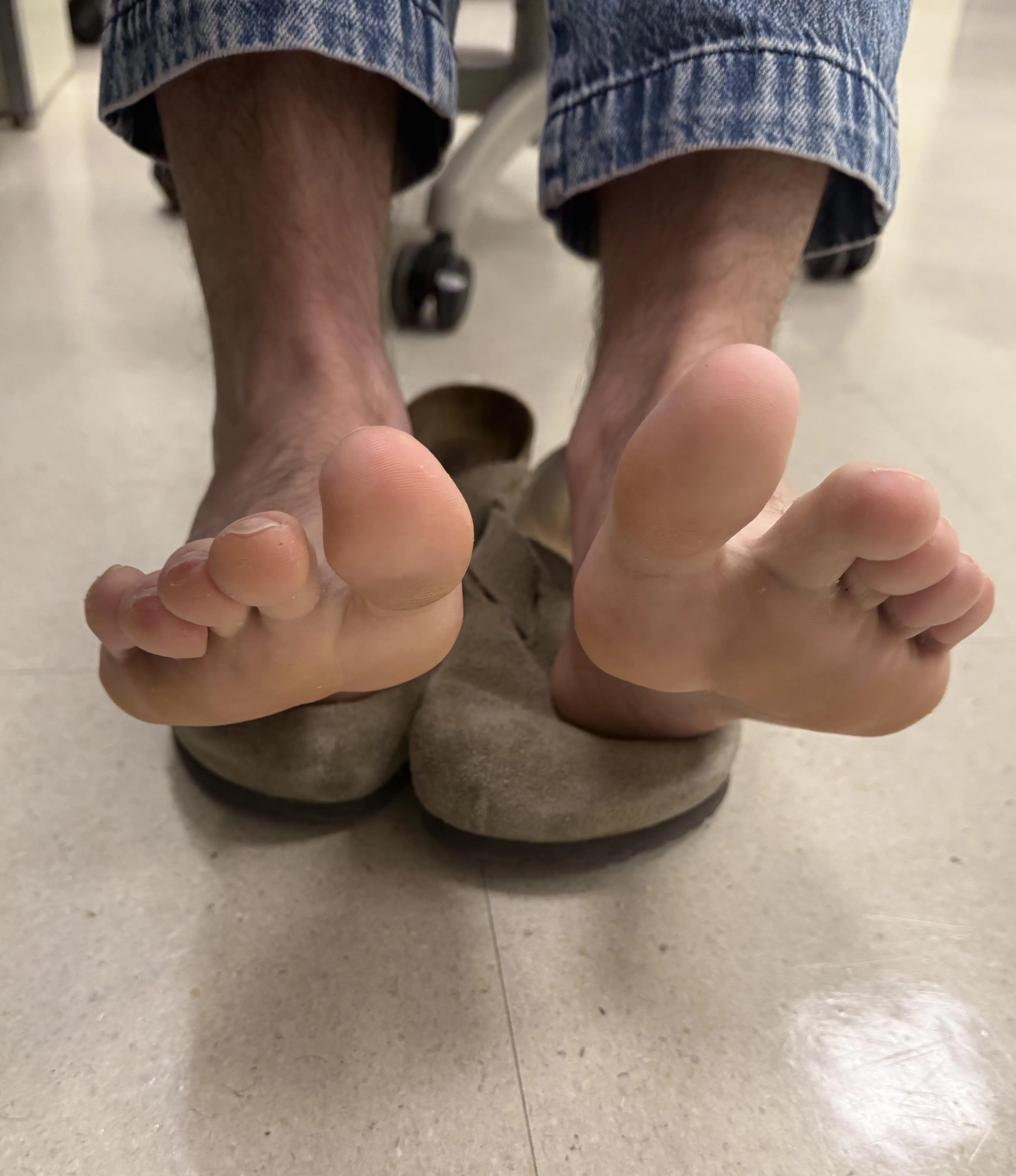 You like sucking on sweaty toes, right?