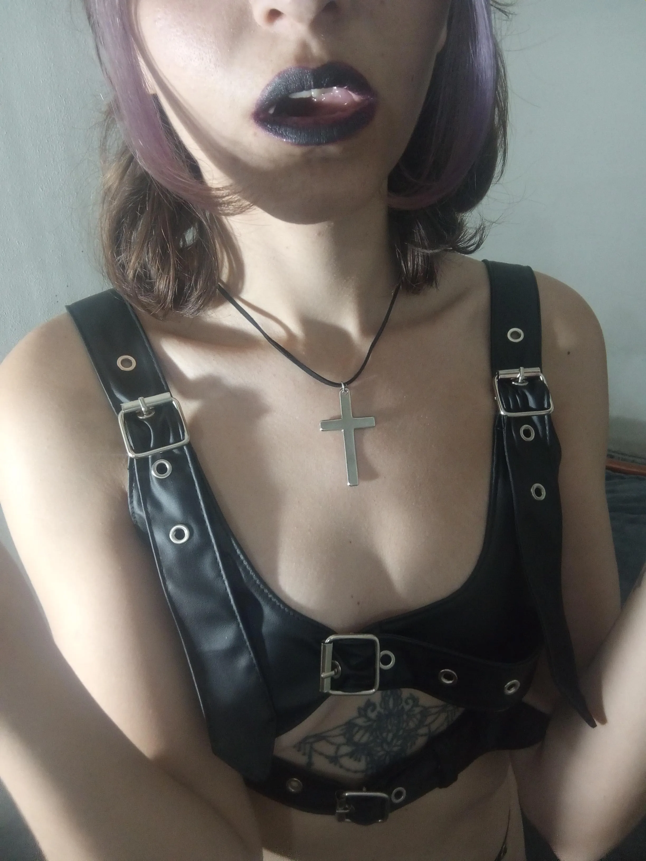 Every dark stroke on my lips is a spell… and you’re already trapped by it.