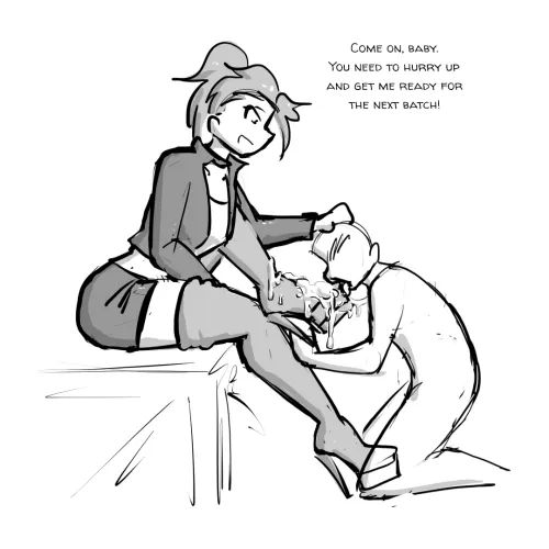 I already hear them cumming.