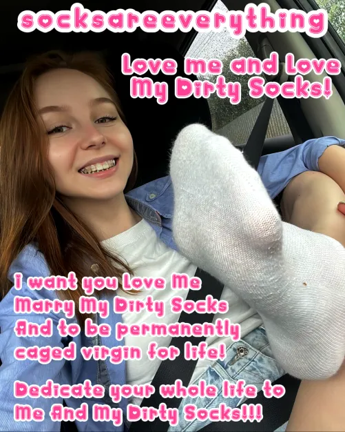 I want you to be a good little beta loser and pussyfree pledge for me and my socks forever. This way you can get and marry my socks. SocksAreEverything2 on ImageFap