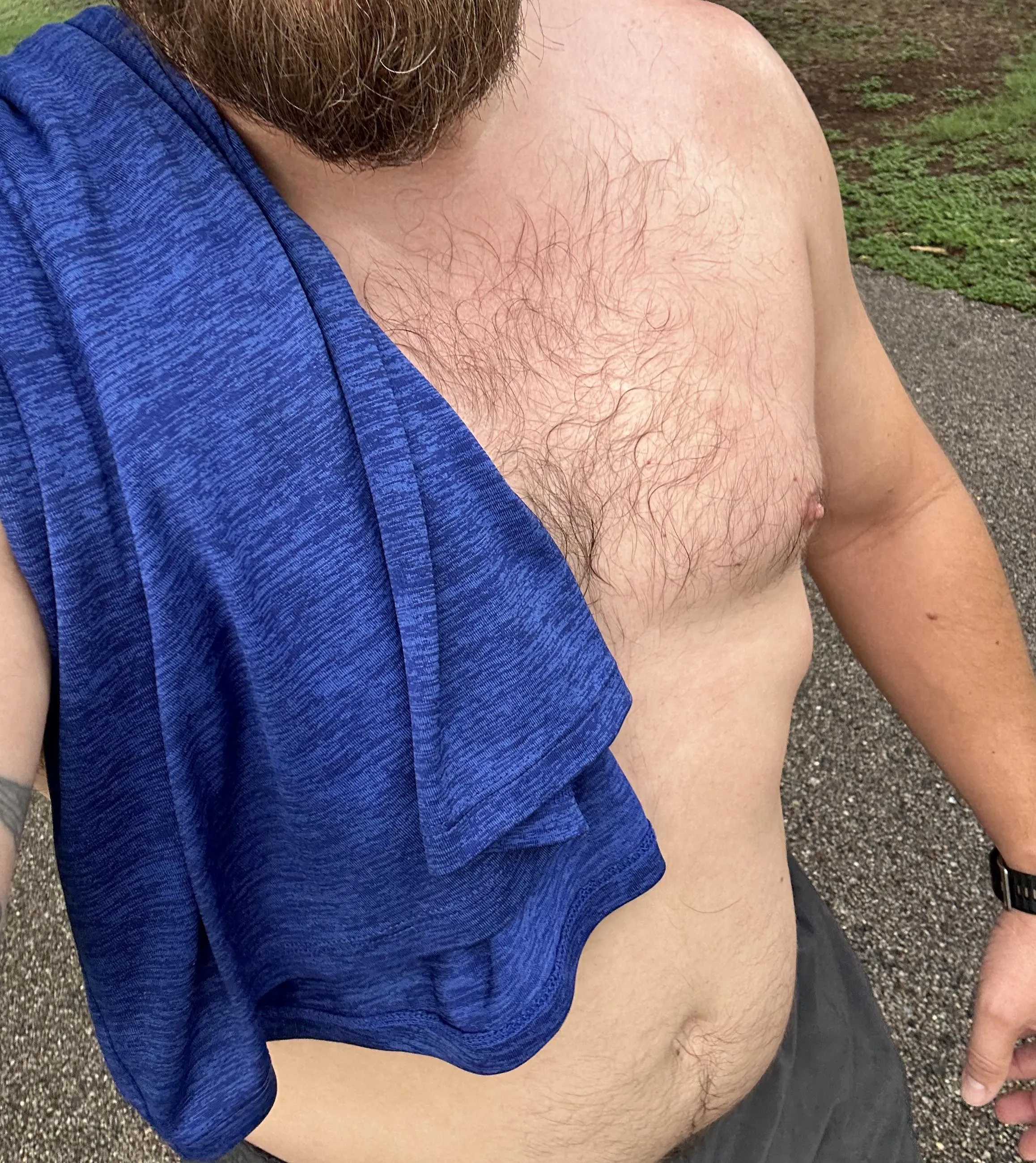 It was a humid 3 mi today