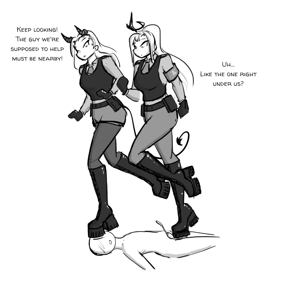 Just circle back and try again.