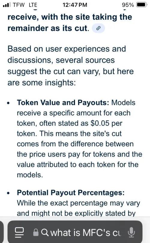 Katee’s MFC revenue cut…