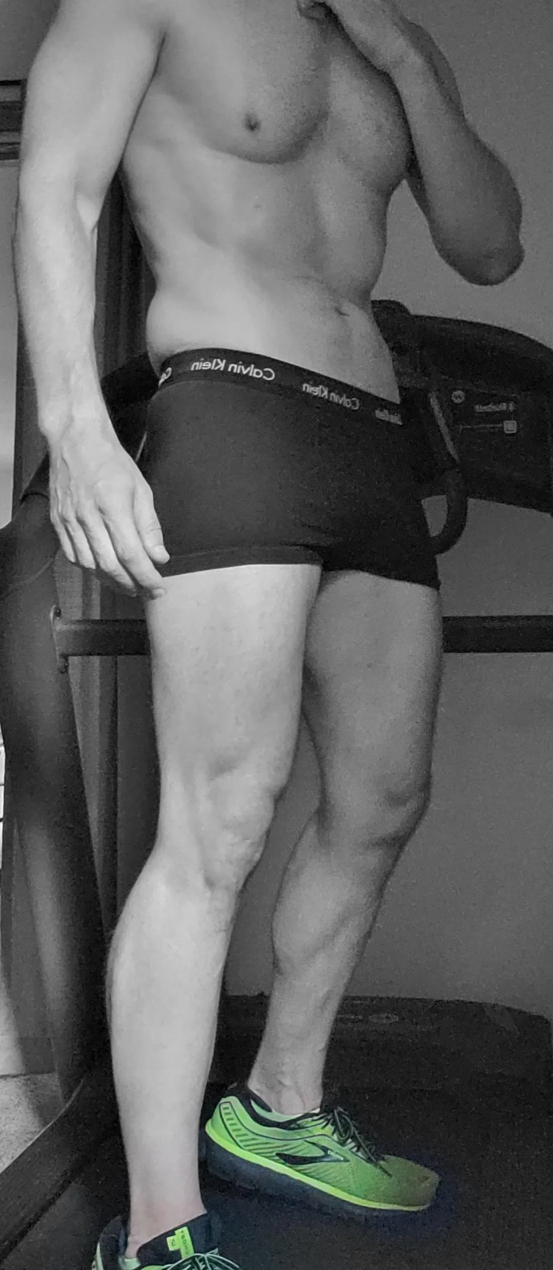 Running indoors is not preferred, but the dress code is more flexible...