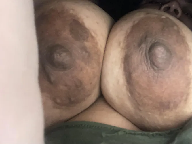 Showing off my chocolate chip pancakes