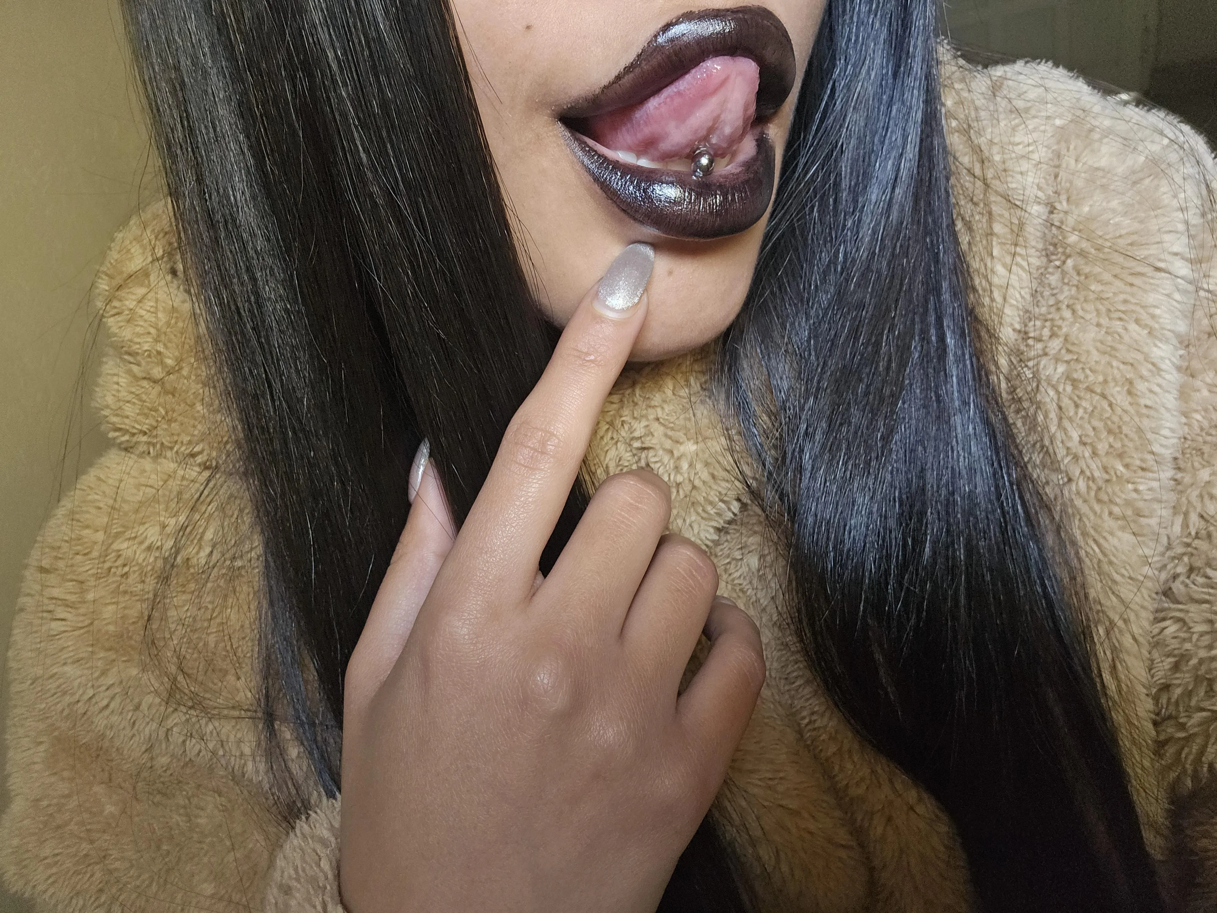 Today my black kisses are the law