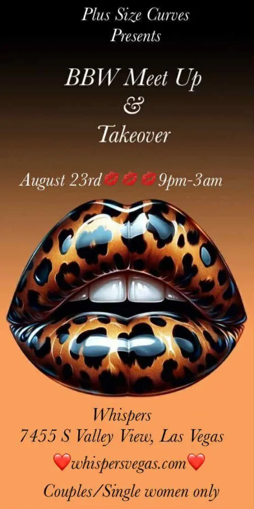 BBW 4 BBC & BBW COUPLES for BBW night!