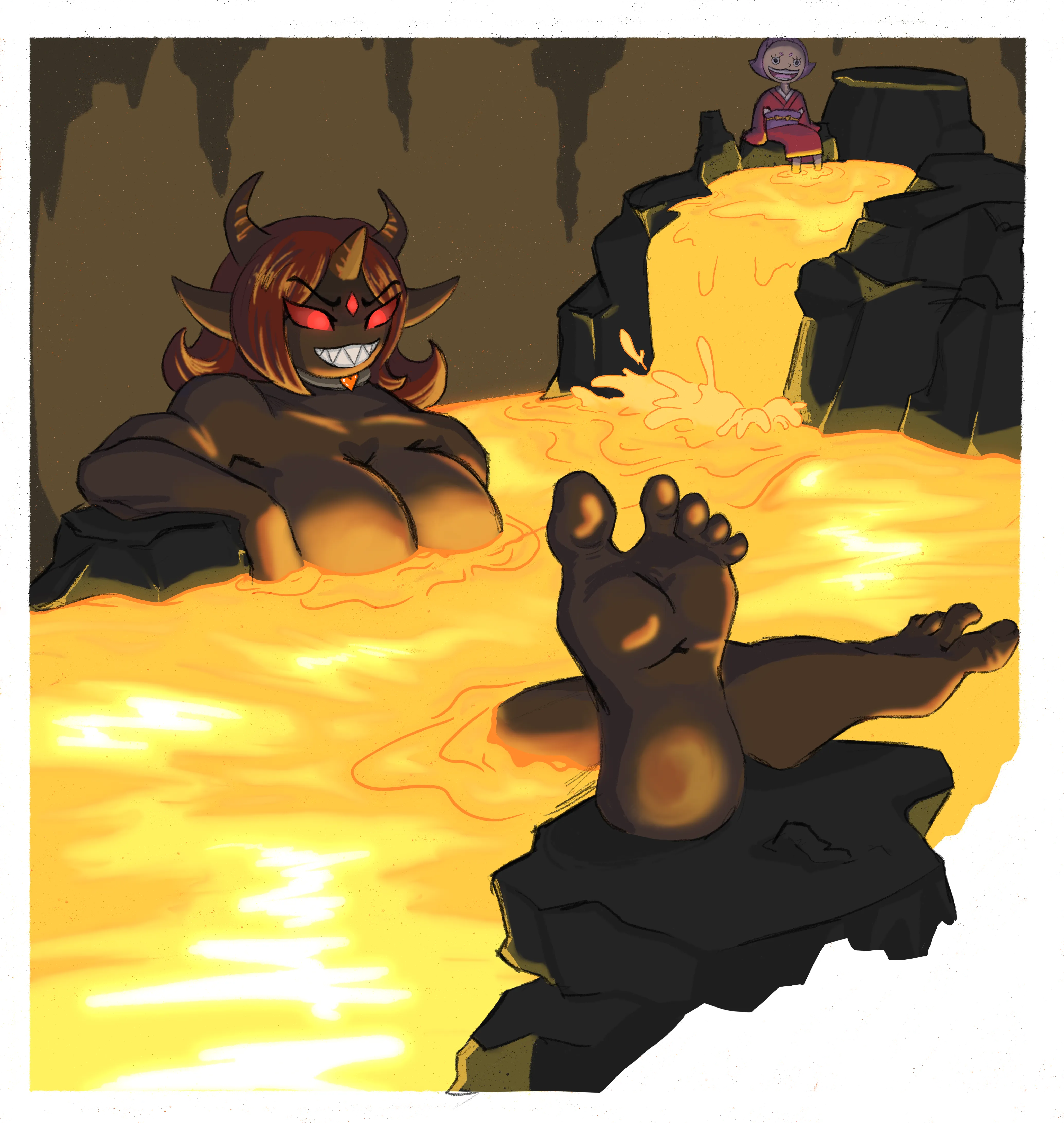 Bestia Feet commission