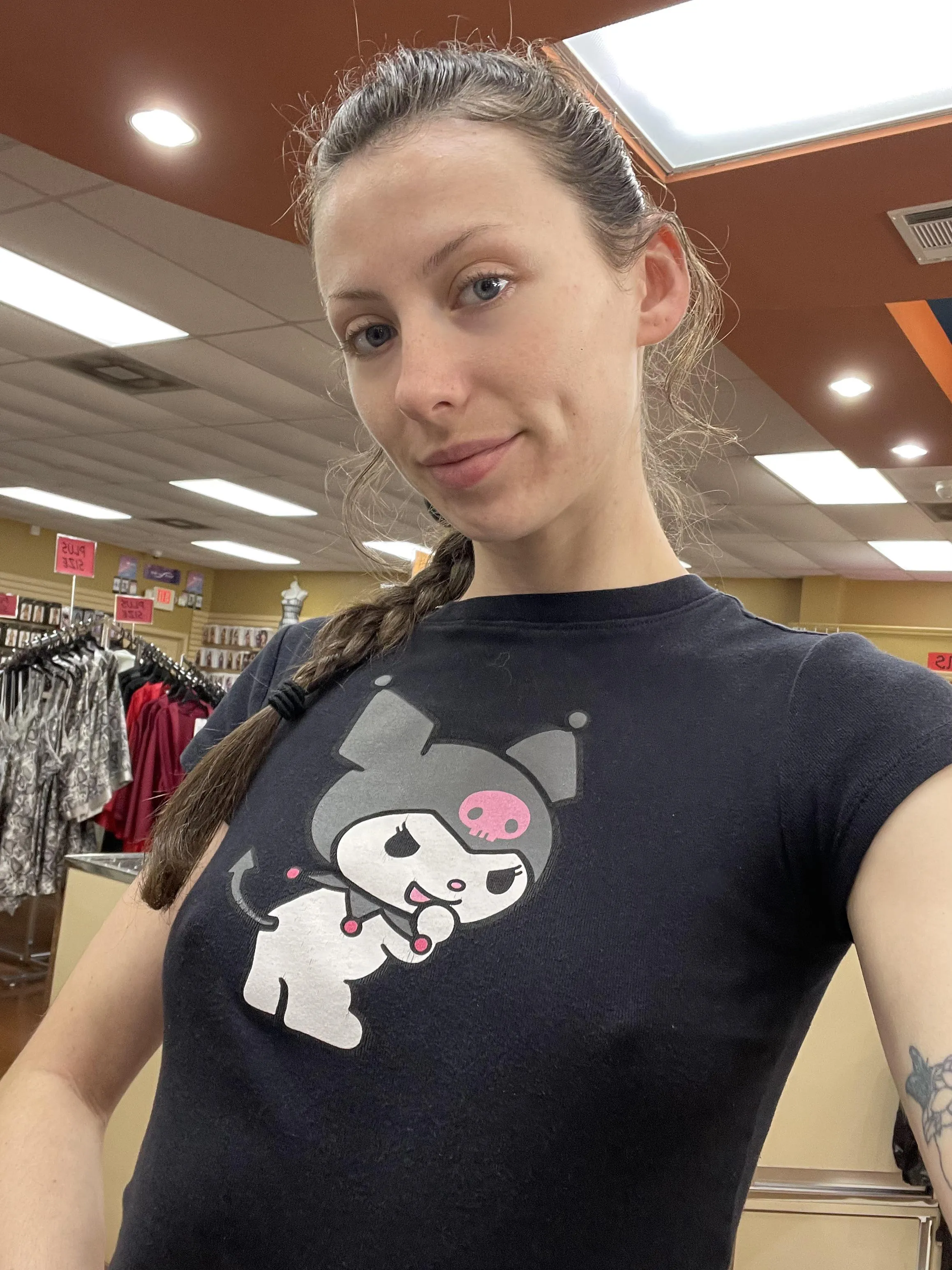 Braless at work, hopefully my manager doesn’t mind…