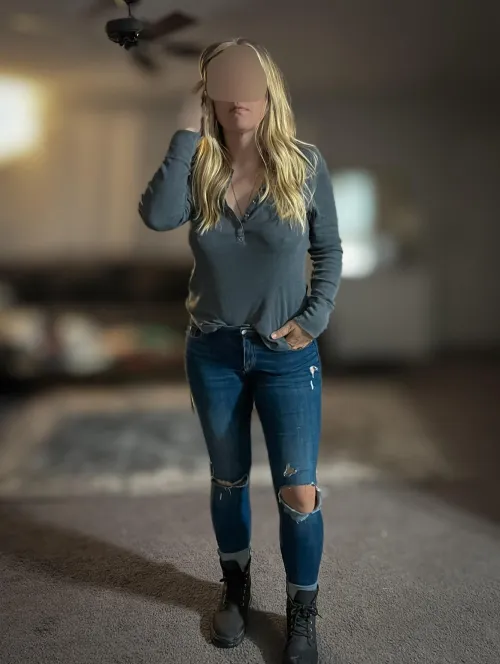 Date night outfit.  Without certain things underneath.