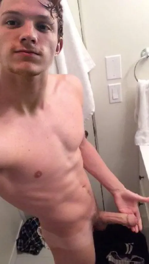Great Shift Tom Holland I couldn’t believe it today I woke up as Tom Holland…