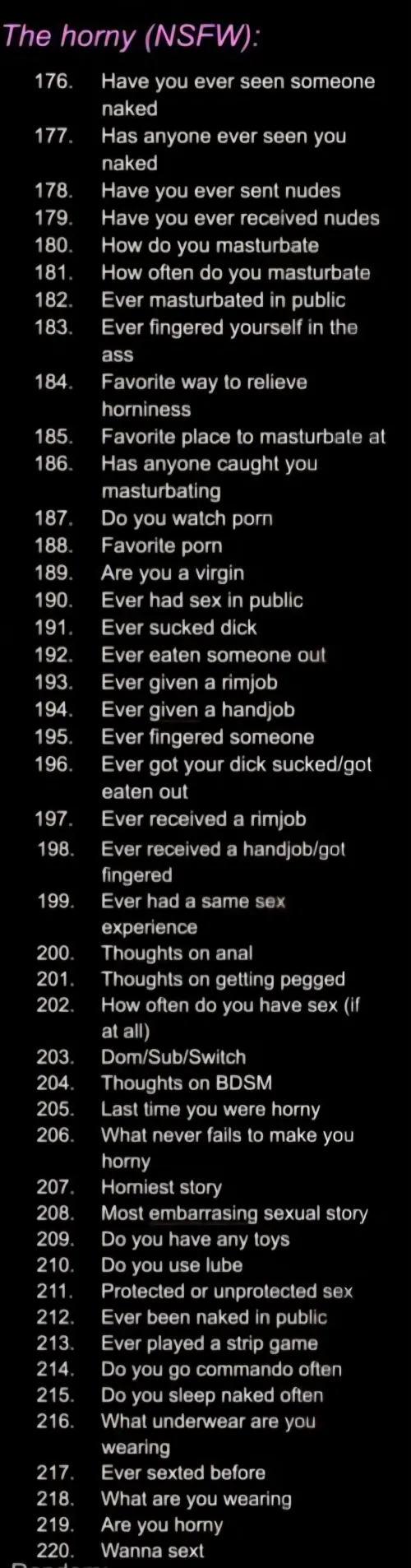 Lets play the ask game! With only the fun questions :3c