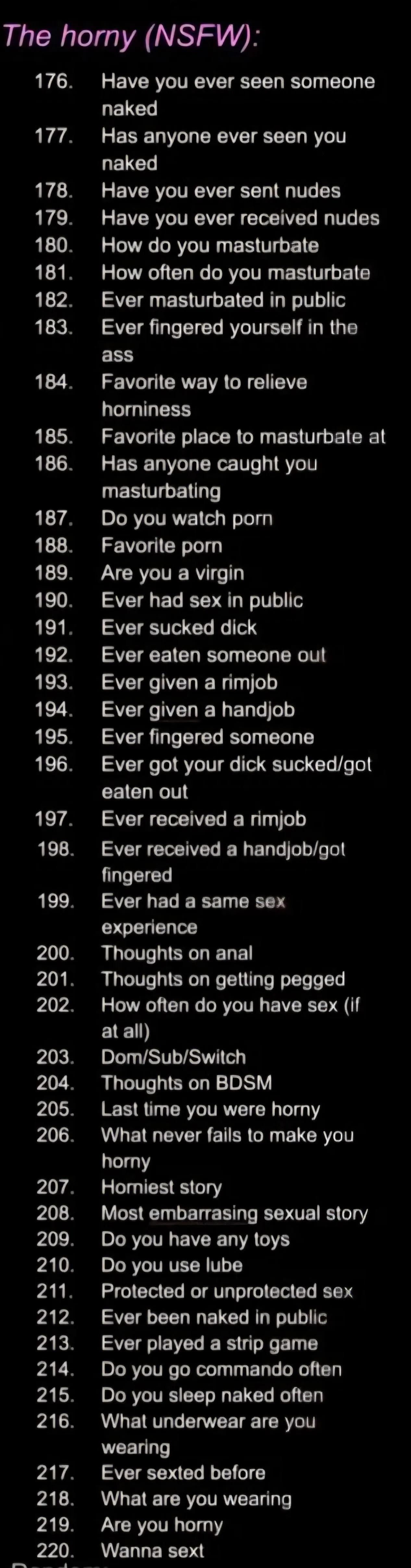 Lets play the ask game! With only the fun questions :3c