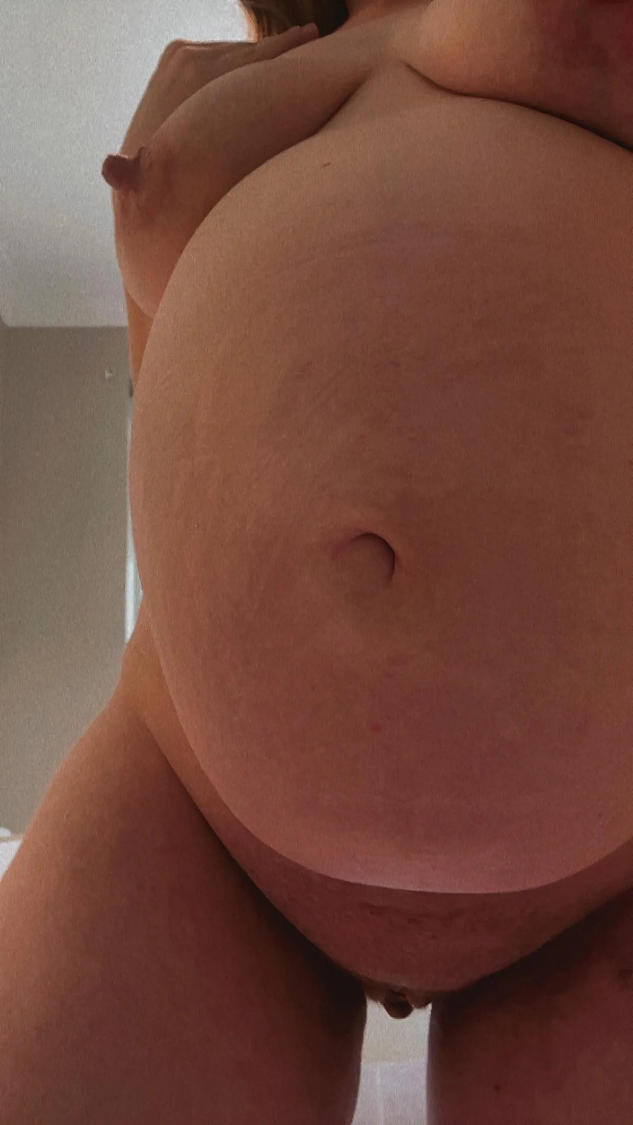 My cuck husband wants to know if you’d still fuck me at 8 months pregnant