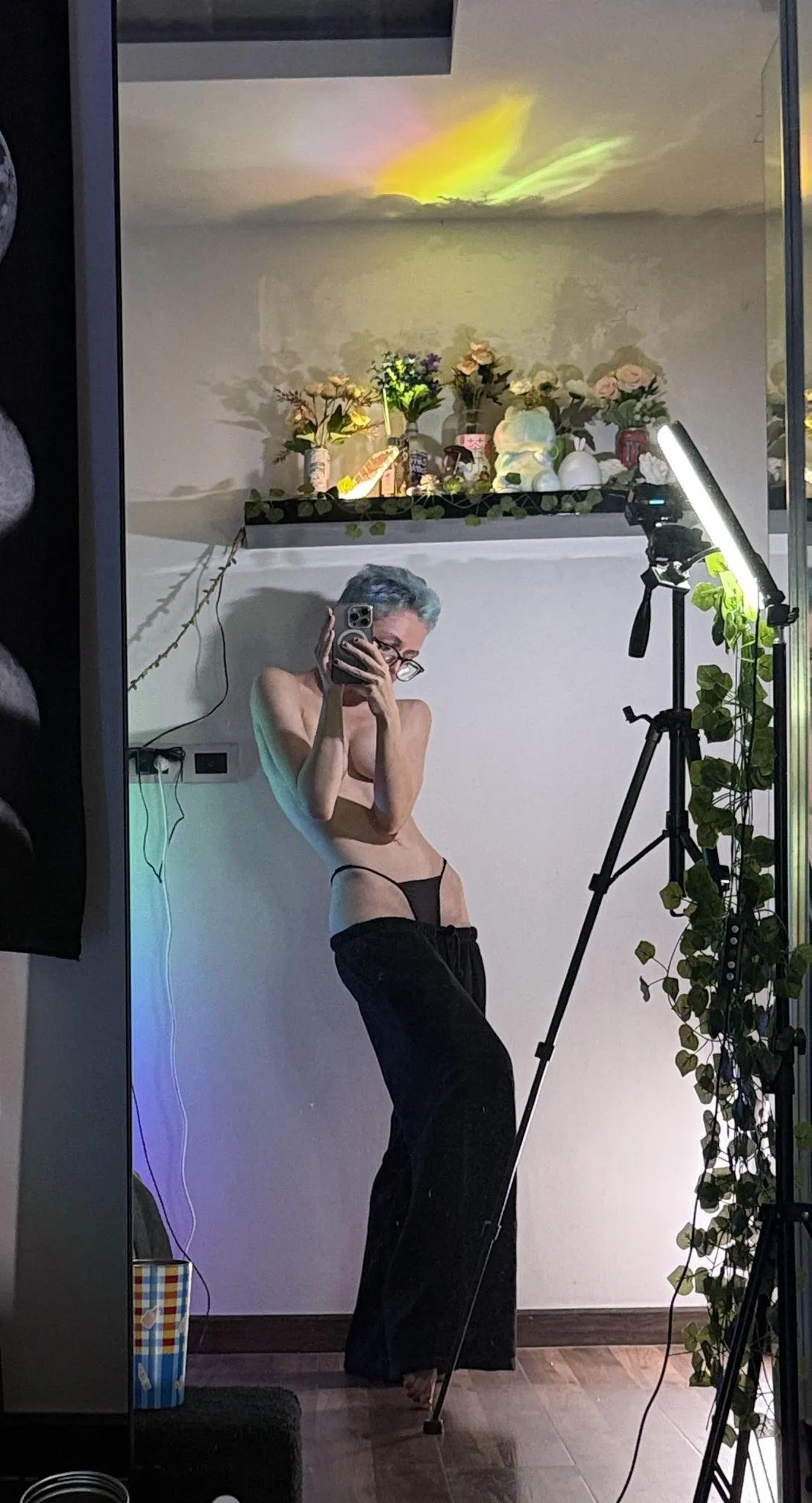 the pants themselves dropped lower