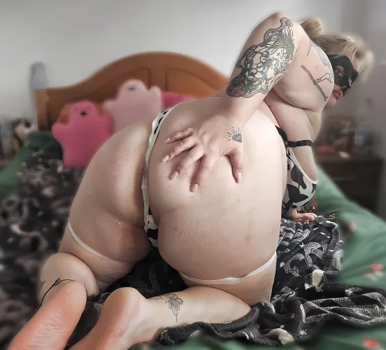 Worship my fat cow ass