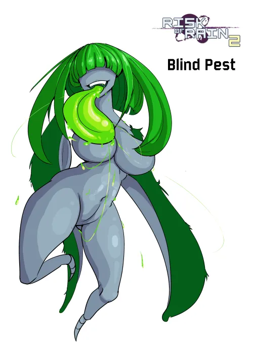 Blind pest Monster girl