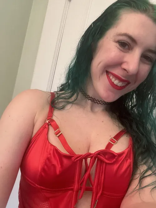 Bright red to get your attention