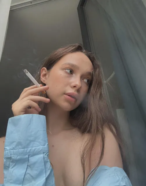 there is nothing more pleasurable than a cigarette after dinner