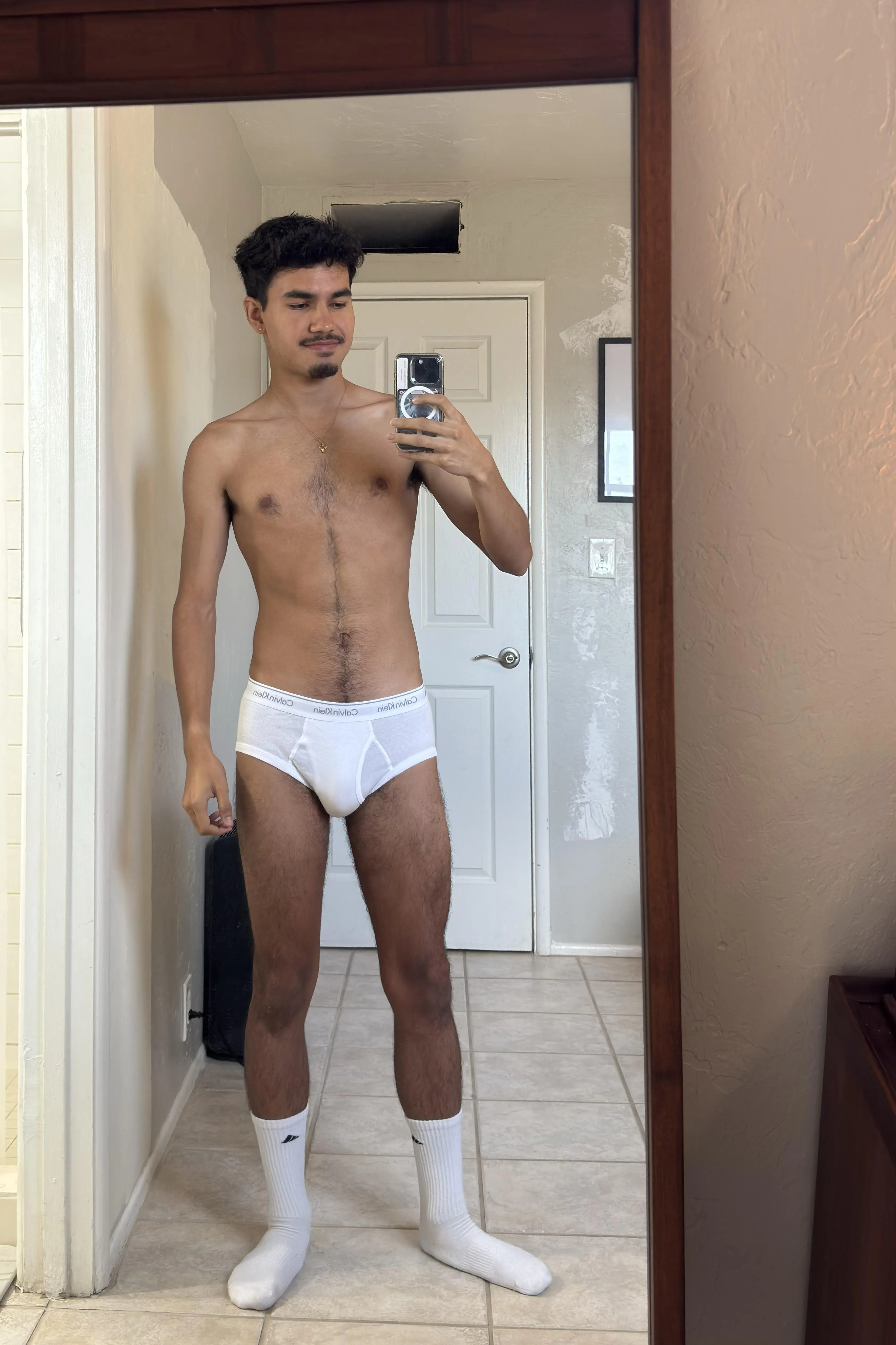 Wearing my new CKs for the first day of classes