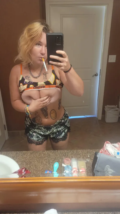 Wishing you were here to light my cigarette for me