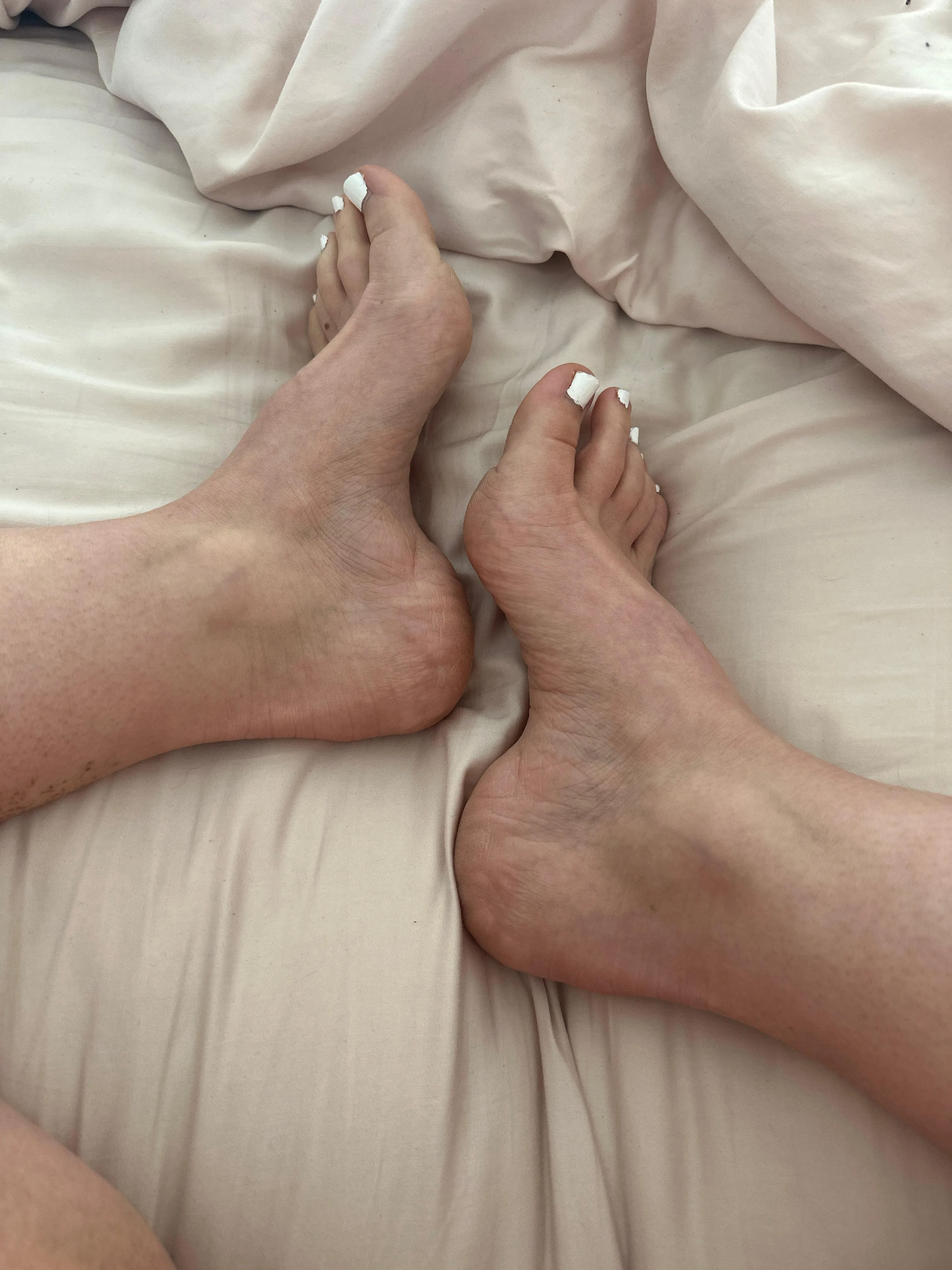 Morning feet, relaxed and ready