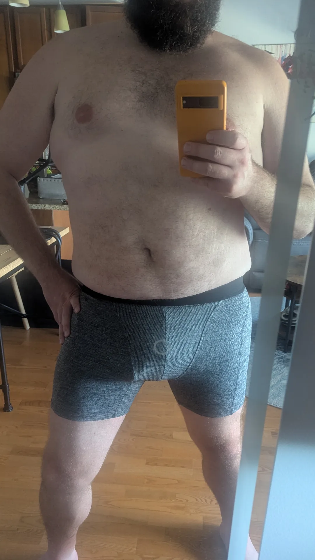 Was feeling good about the mirror selfie this morning