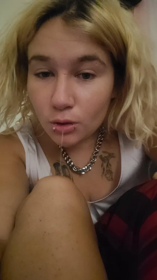 Which part of my body do you want Me to wet with my saliva