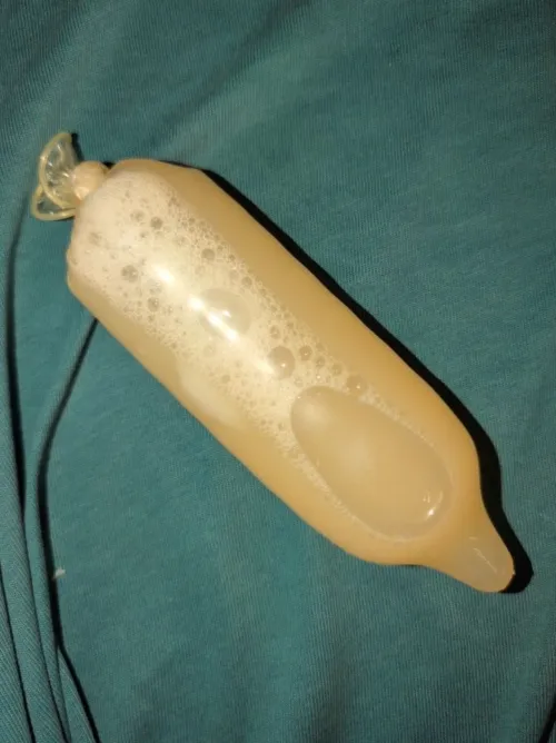 At capacity. Need someone to help drain it 😈