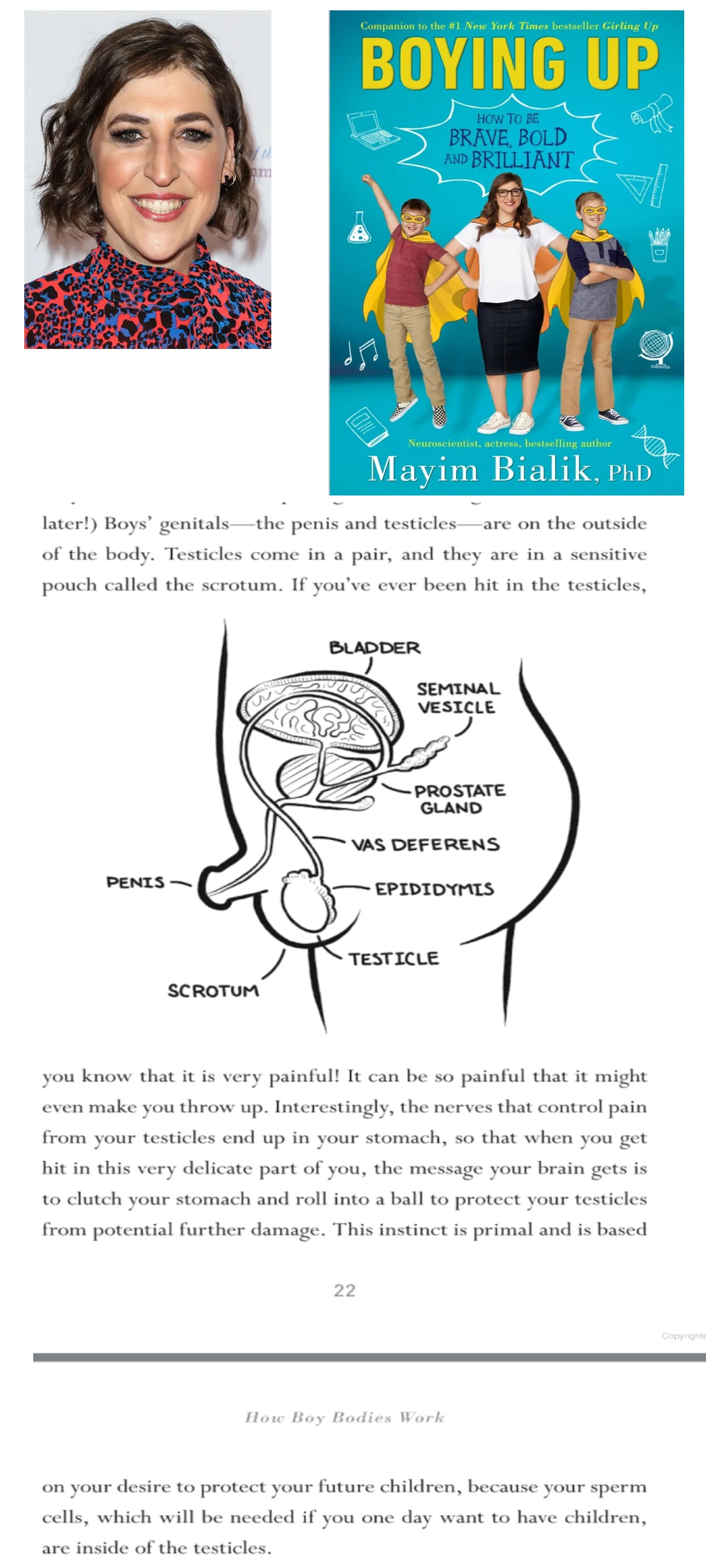 Big Bang Theory actress (also a real doctor) explains some biology