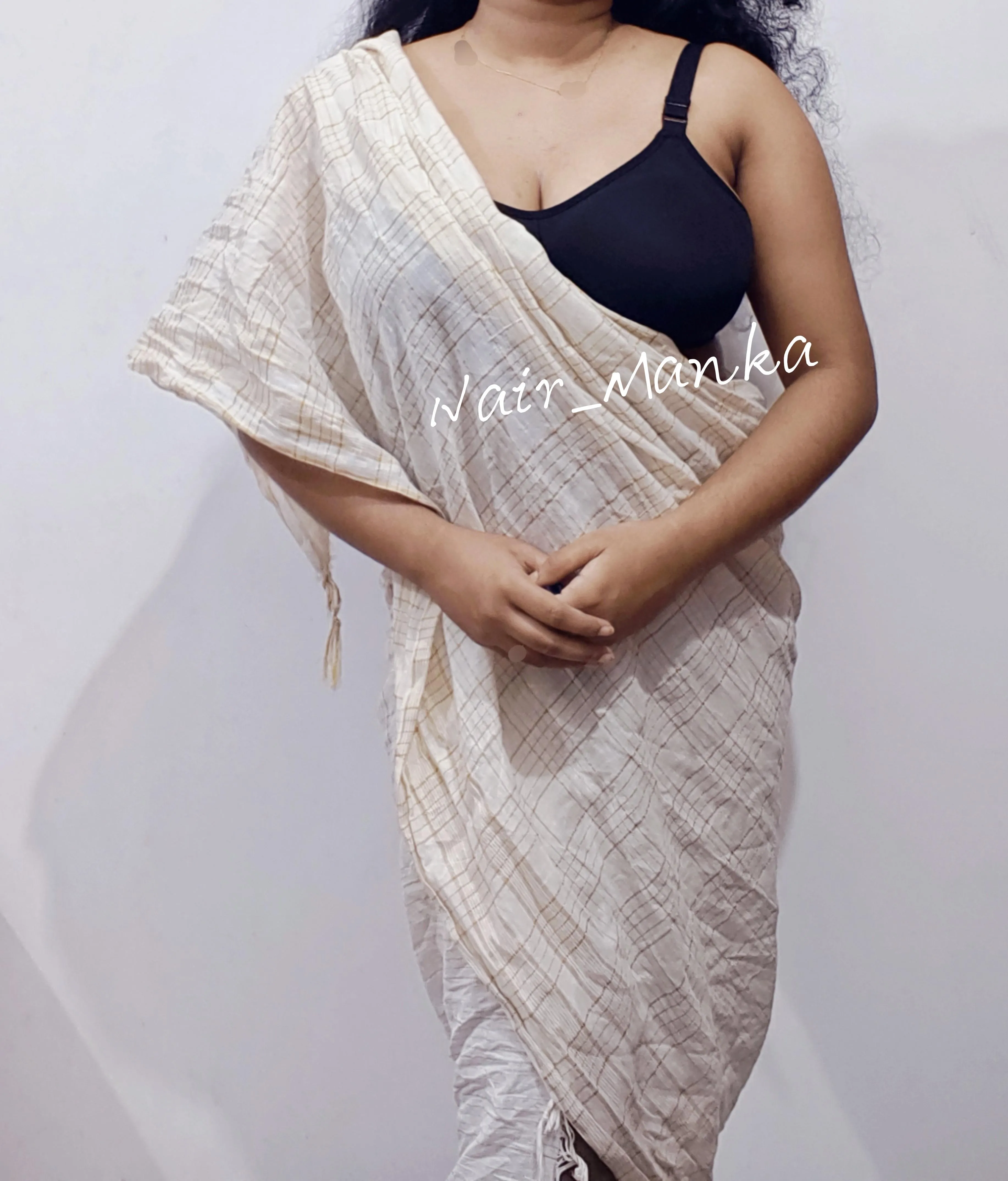 Celebrating tradition in every thread of my kasavu🥻