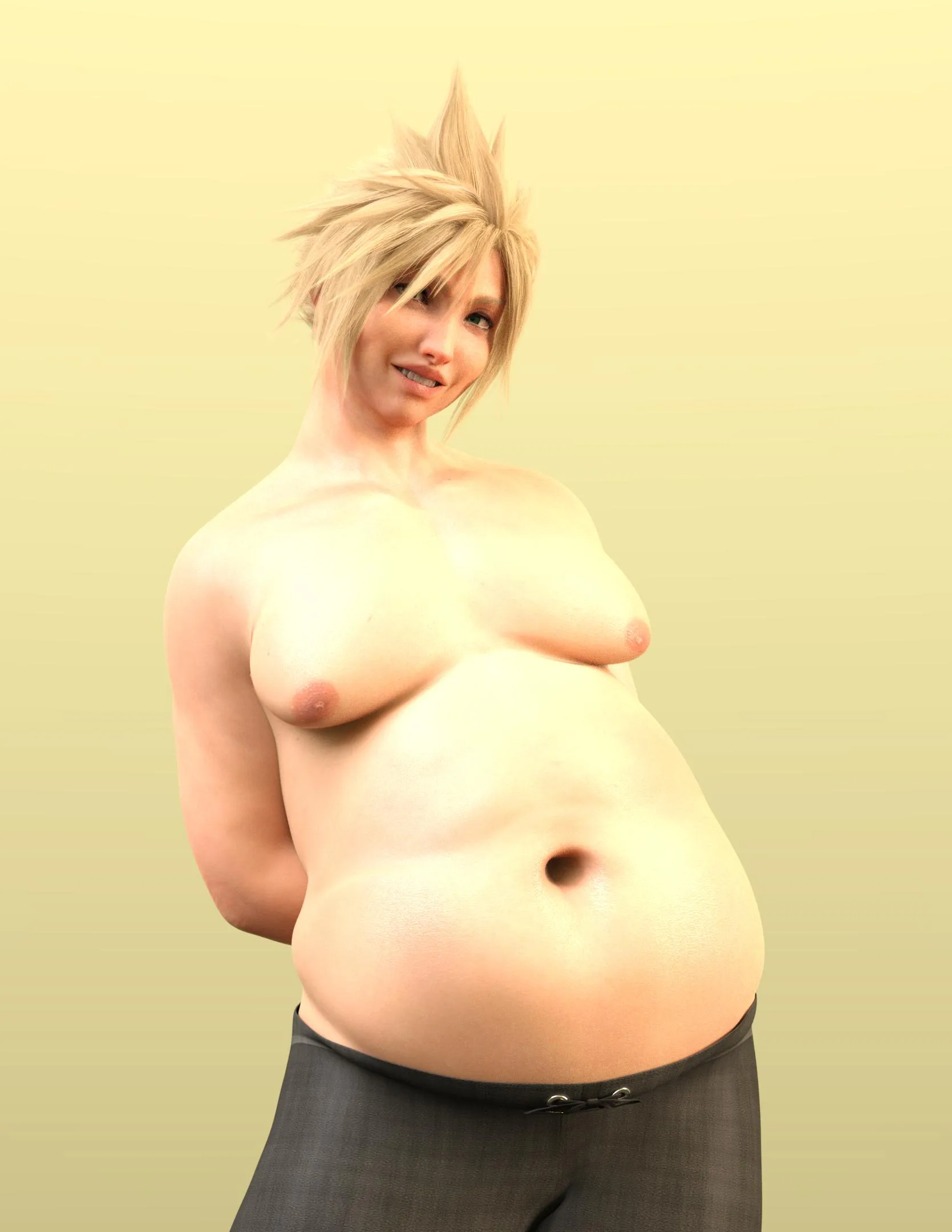 Fat Cloud Strife (by me)