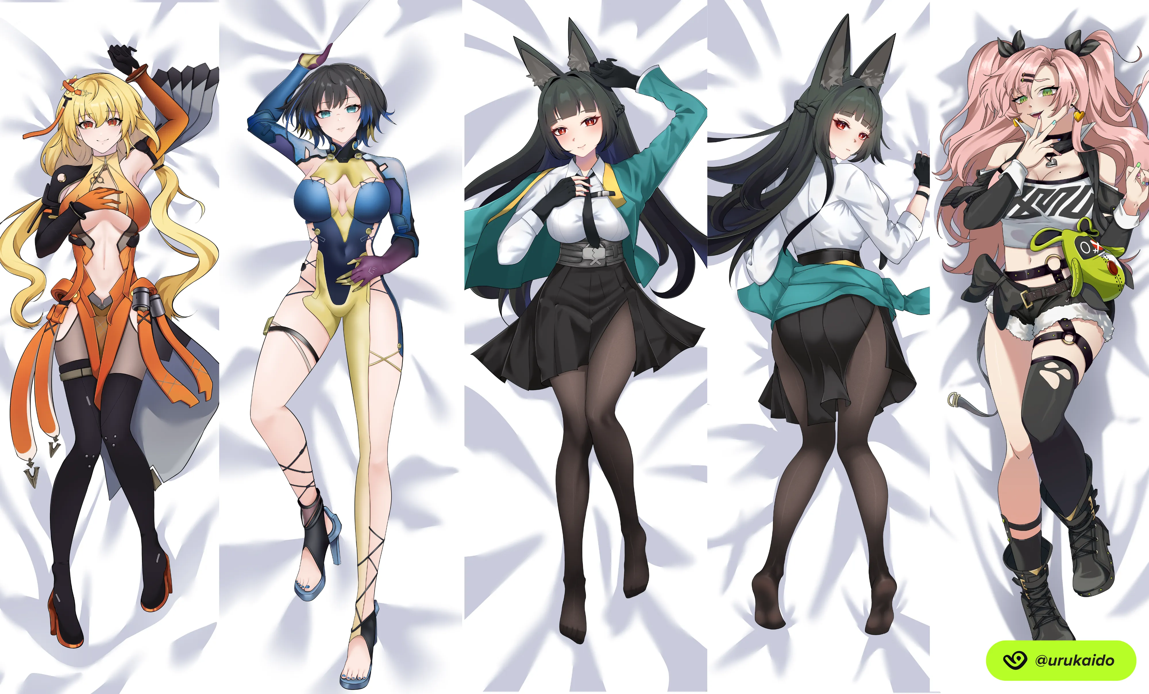 [FOR HIRE] Hello! I’m opening commissions Dakimakura / Pillow custom character. Starting at $80! Plus, you’ll get a free animated emote with every commission!