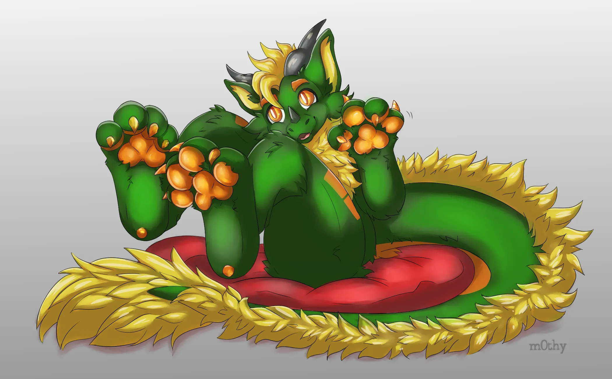 Green kemono beans (OC) [M]