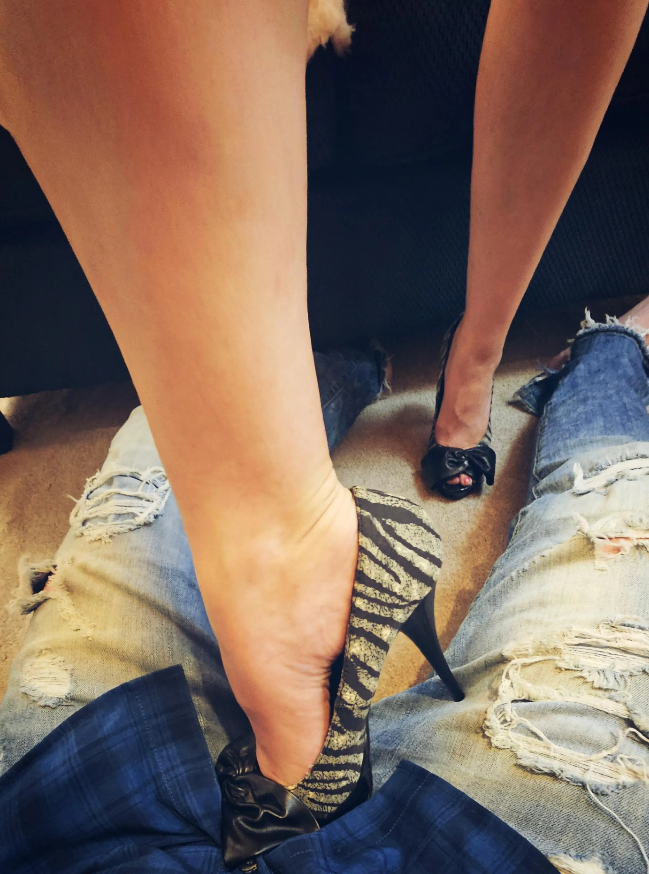 Hubby listens well....