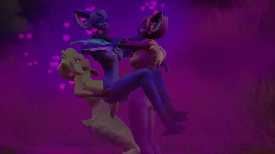 I didn't know they were up to gangbanging. 🔥 (Sapphire Safari)