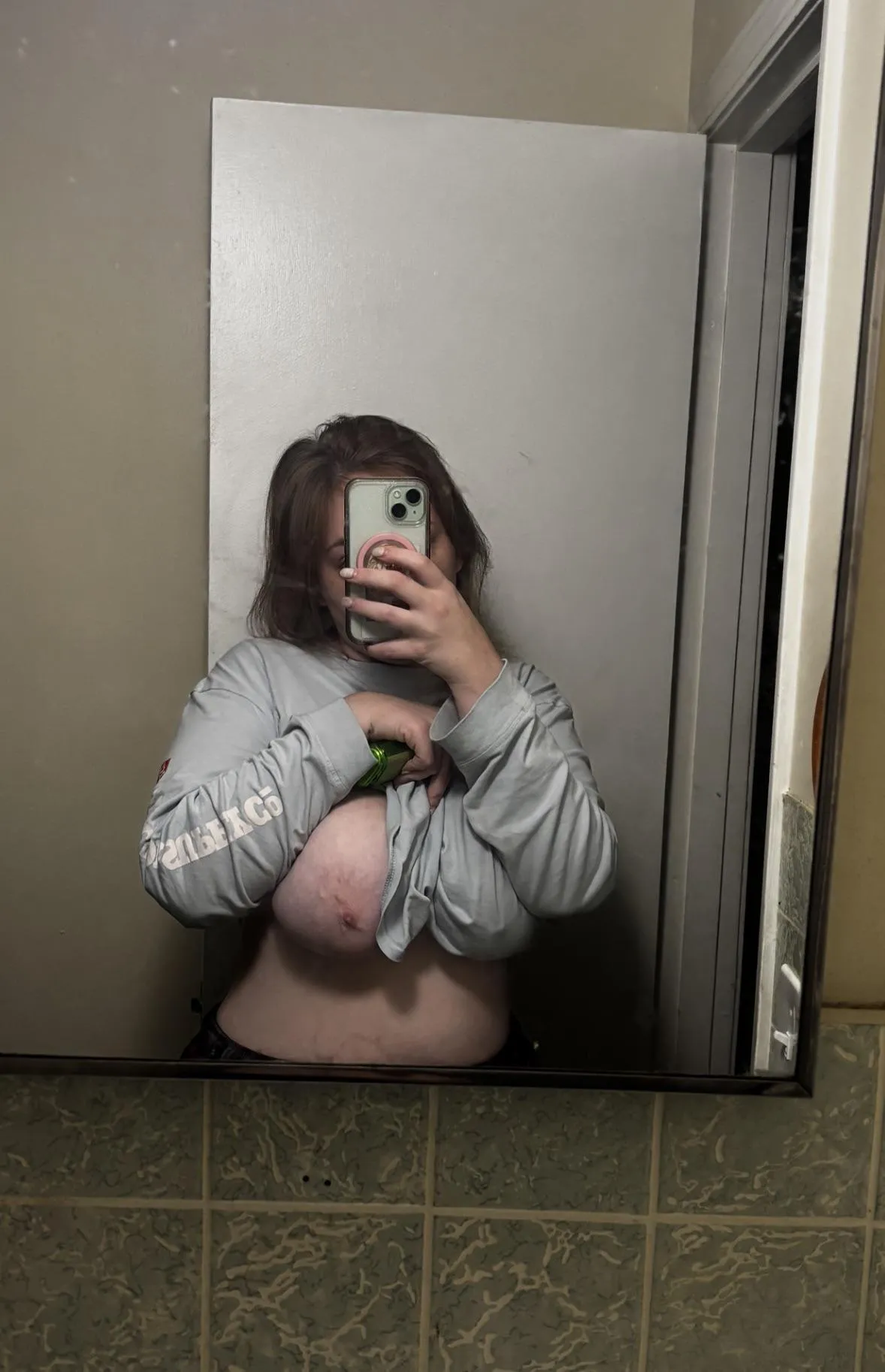 I left the door open, hopefully I get caught 😈🥵