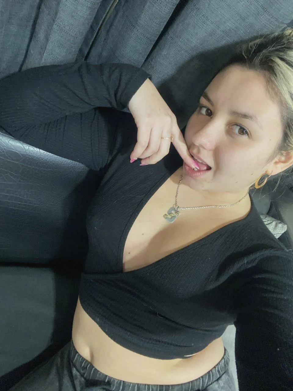 I love how my lips look parted just for you