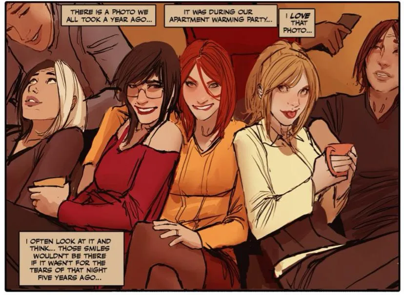 I love rereading these books because LOOK!! (From Vol 4)