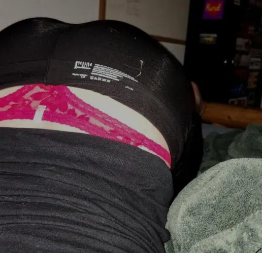 I love the feeling of a tight thong. And showing it off when I bend over