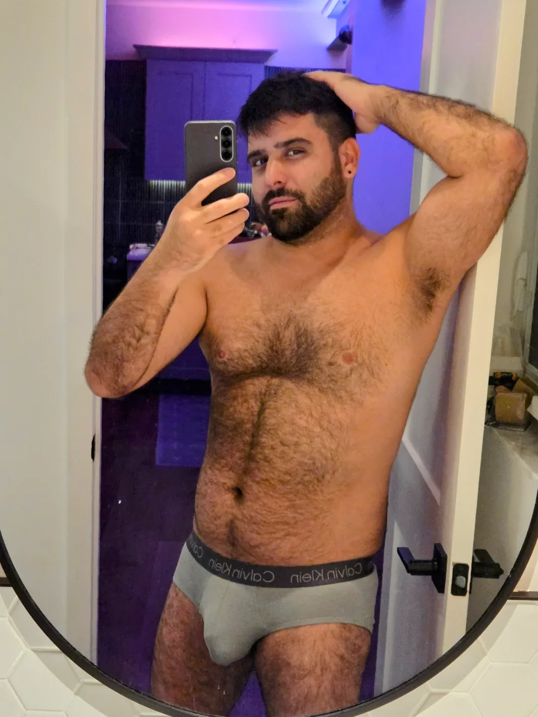 I was liking these new briefs I just got. Do you think the color suits me?