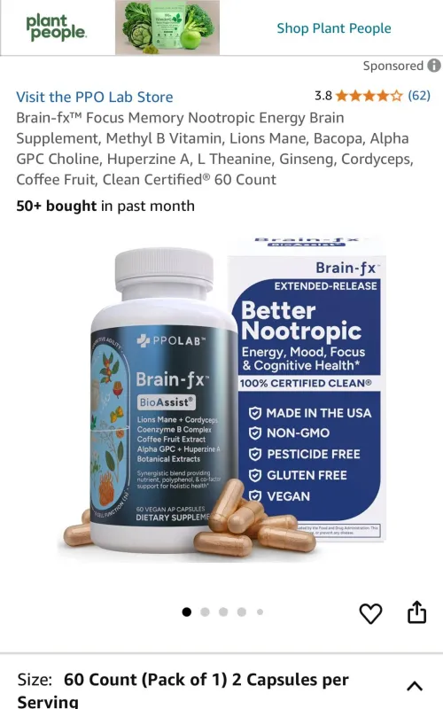 is there any supplement/ nootropic that is like this?