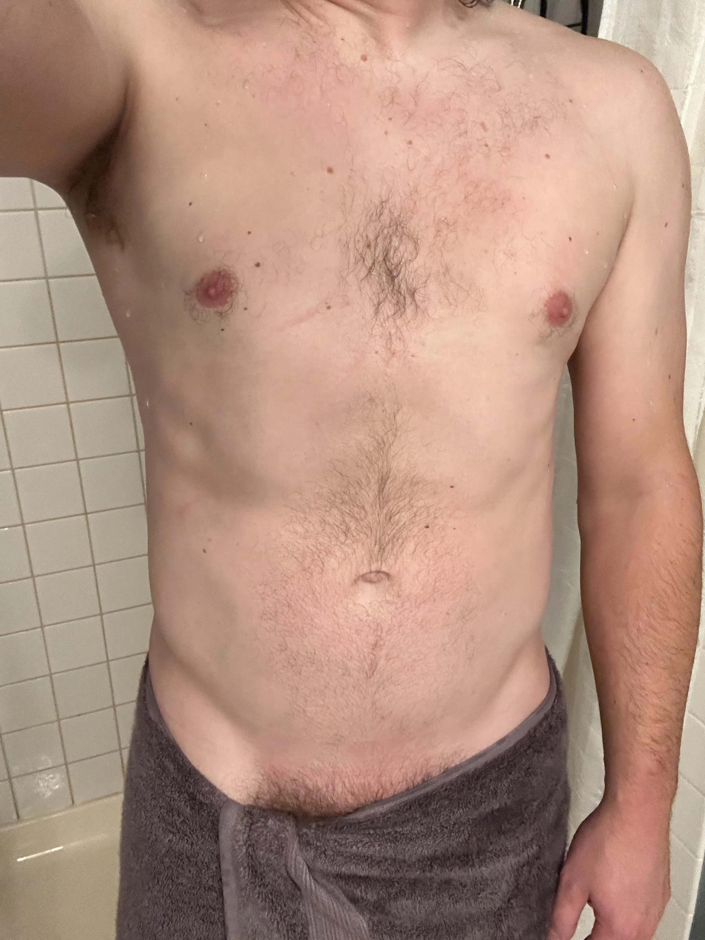 It always feels good to wash the day away