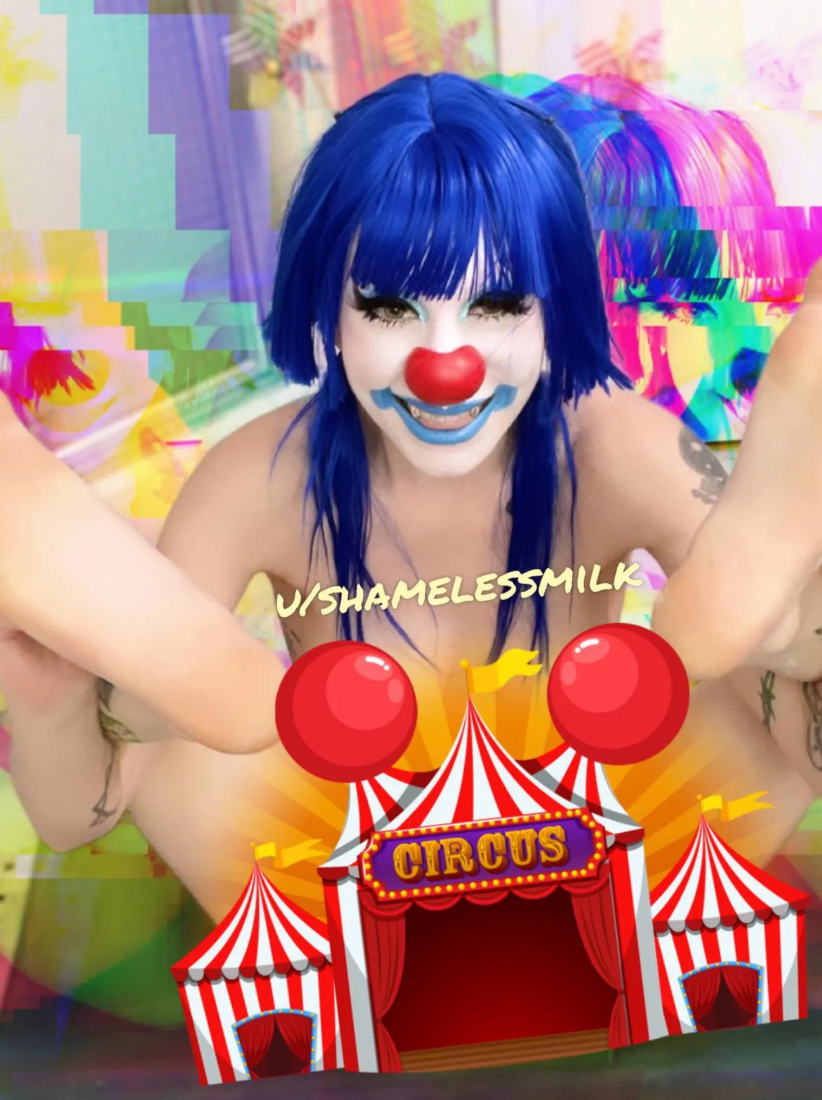 It’s International Clown Week! You’re the real freakshow, because as soon as you step into my tent, your wallet will go from “big top” to “big flop” after you’re put on display for a humiliating drain!