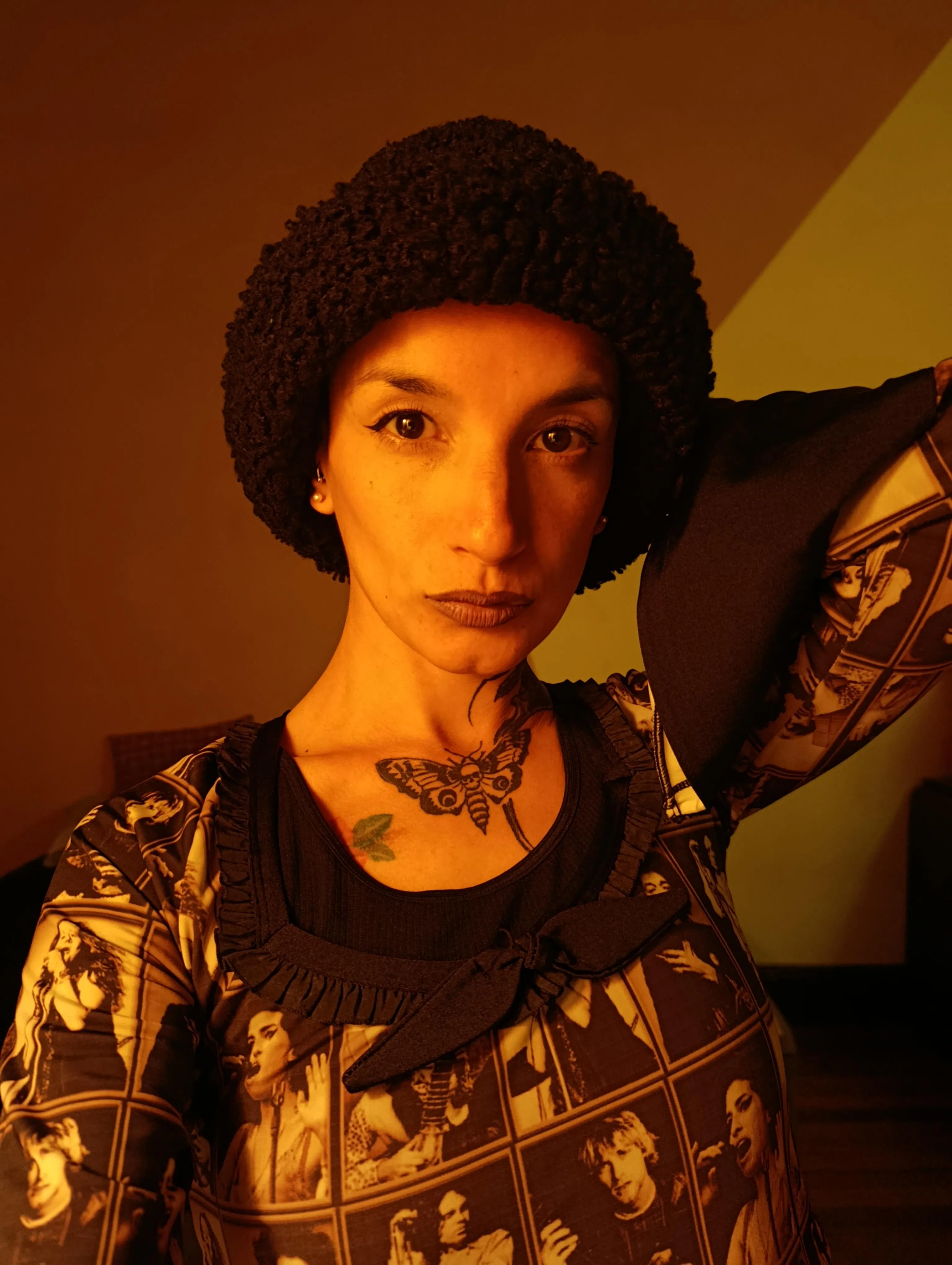 Just by looking at my face I can ruin you... But if you want to go for more you must prove your courage .