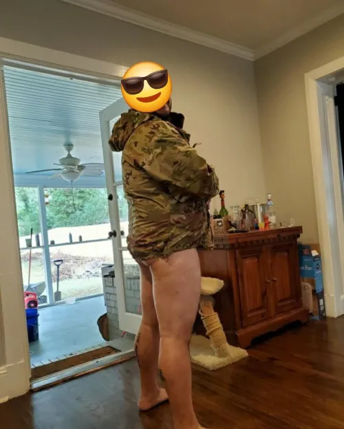 Just hanging out at home.