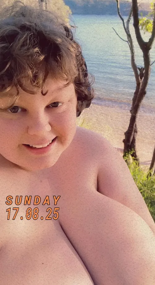 Listening to music while my sunscreen sets.