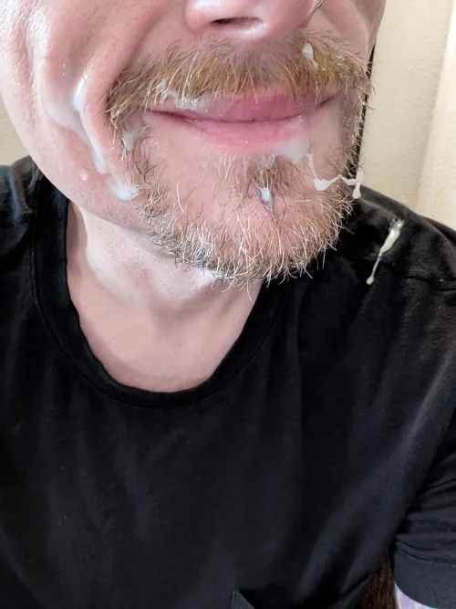 Love but pissed wasted cum landed on the shirt 😭